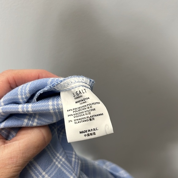 John Galt Plaid Colleen Mini Dress - Picture 4 of 4